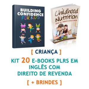 kit 20 ebooks criança