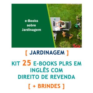 kit 25 ebooks jardinagem