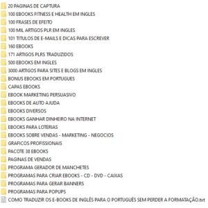 imagem dos produtos