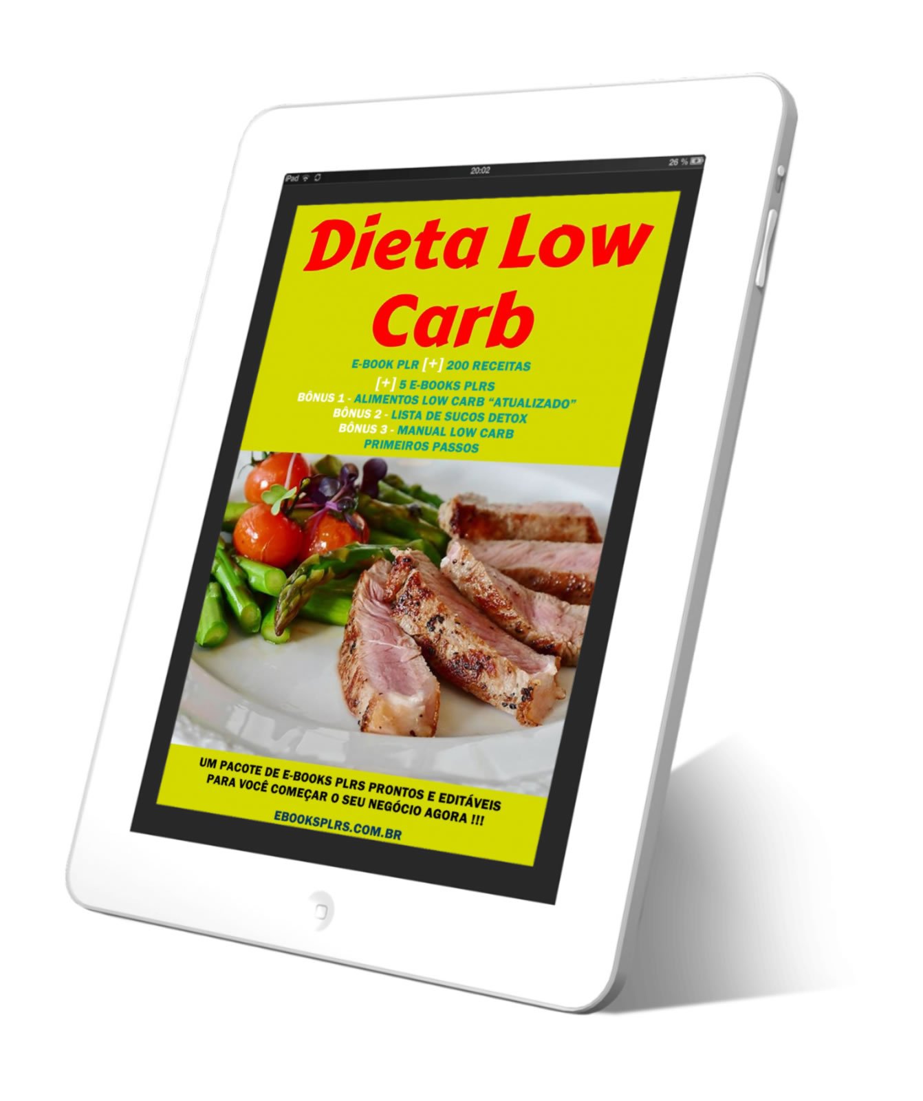 ebook emagreça com saúde low carb