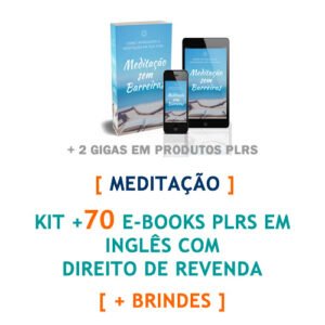 kit ebooks meditação plr