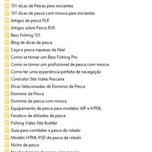 relacao ebooks nicho de pesca plr 1