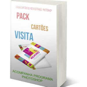 pack cartoes de visita