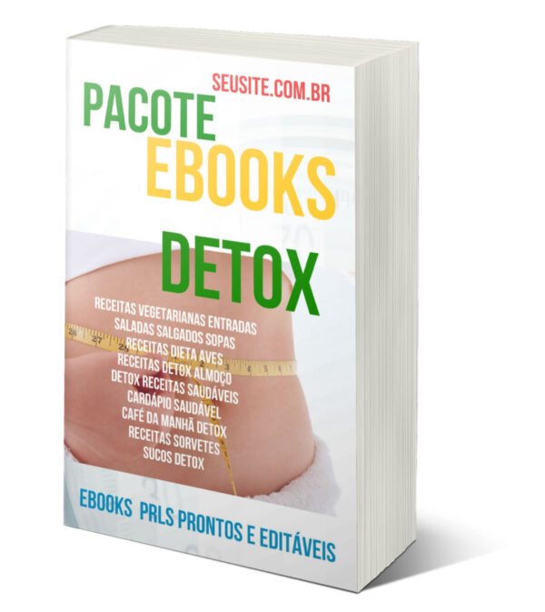 pacote ebooks plr detox