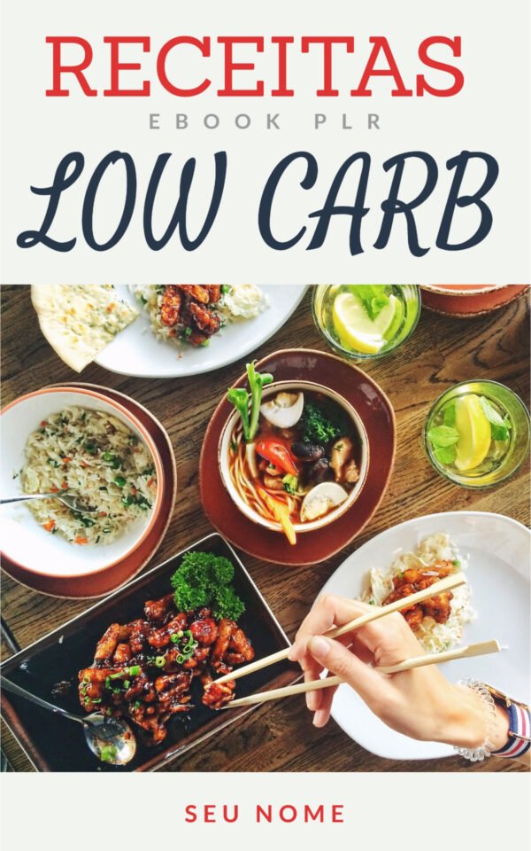 ebook plr receitas low carb