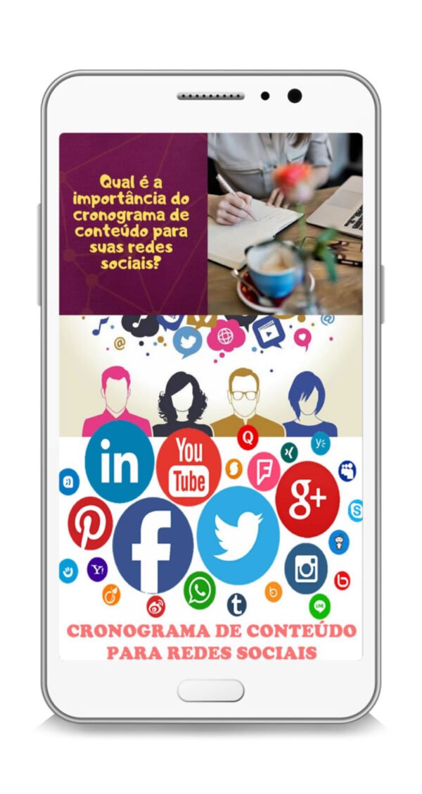 ebook cronograma de conteúdo para redes sociais plr