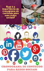 E-Book PLR Cronograma de conteúdo para Redes Sociais