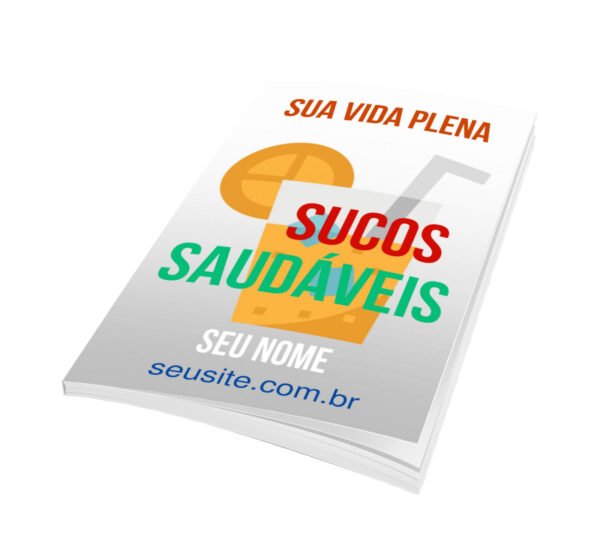livro plr sucos saudaveis