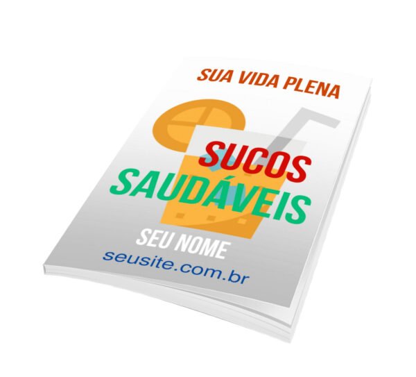 livro plr sucos saudáveis