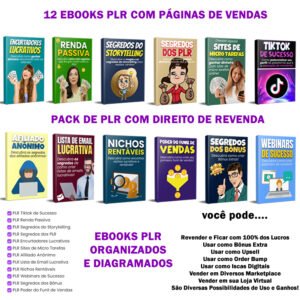 12 ebooks plr com direito de revenda 1