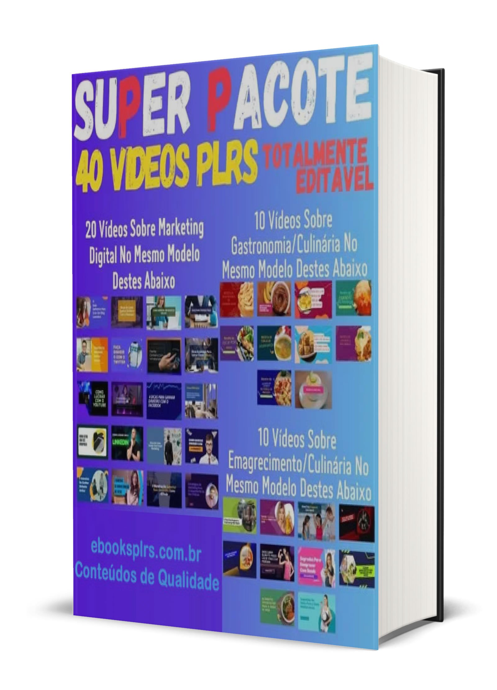 40 videos plr youtube