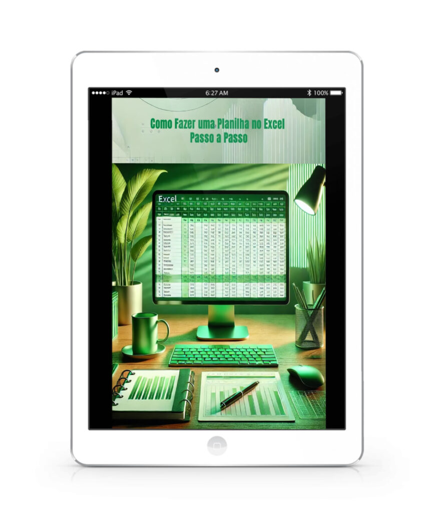 Como Fazer uma Planilha no Excel Passo a Passo - Ebook PLR